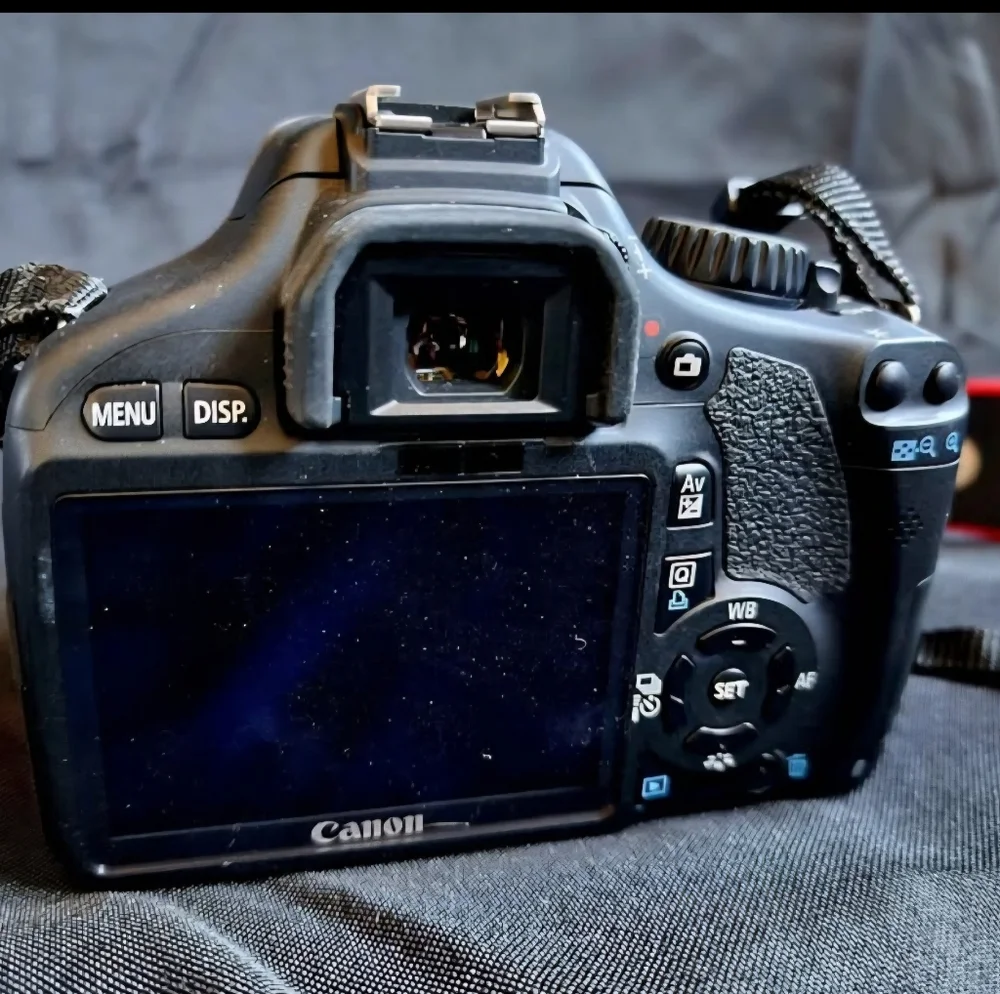 Canon EOS Digital Camera with 2 Lenses And Carrying Case